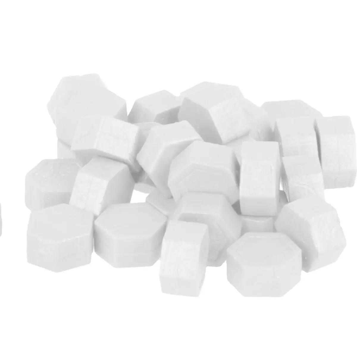Artemio Perles de cire hexagonales 30 g - Blanc