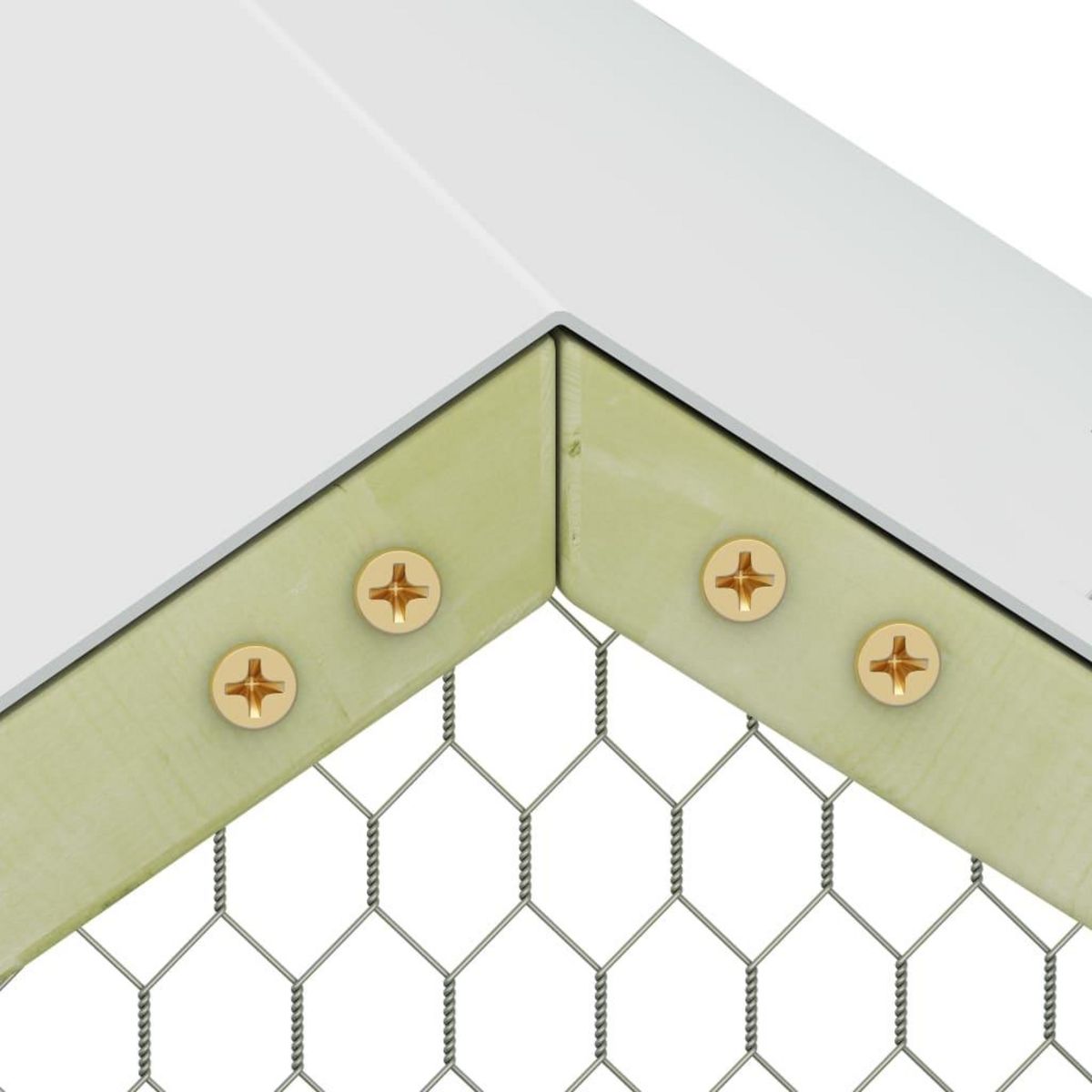 VIDAXL Poulailler 3x1,5x2 m Pinede impregnee