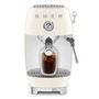 Voir la diapositive 5 : SMEG Machine à café expresso crème - ECF03CREU