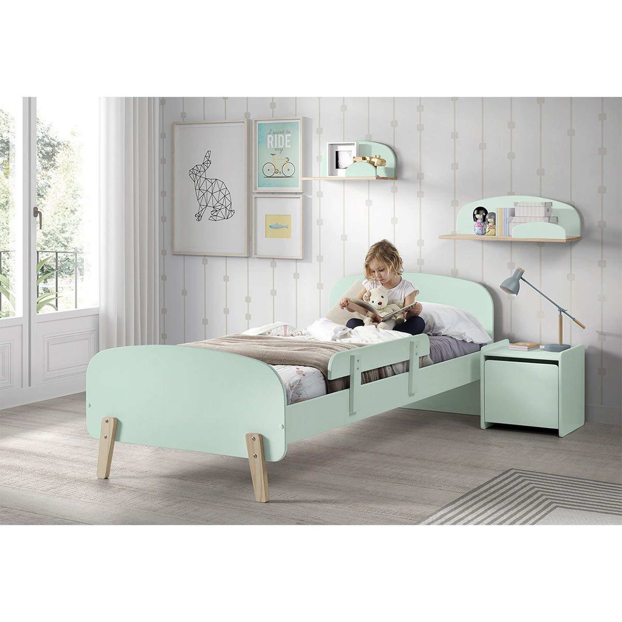 Paris Prix Chambre Complète 5P  Kiddy III  Vert Menthe