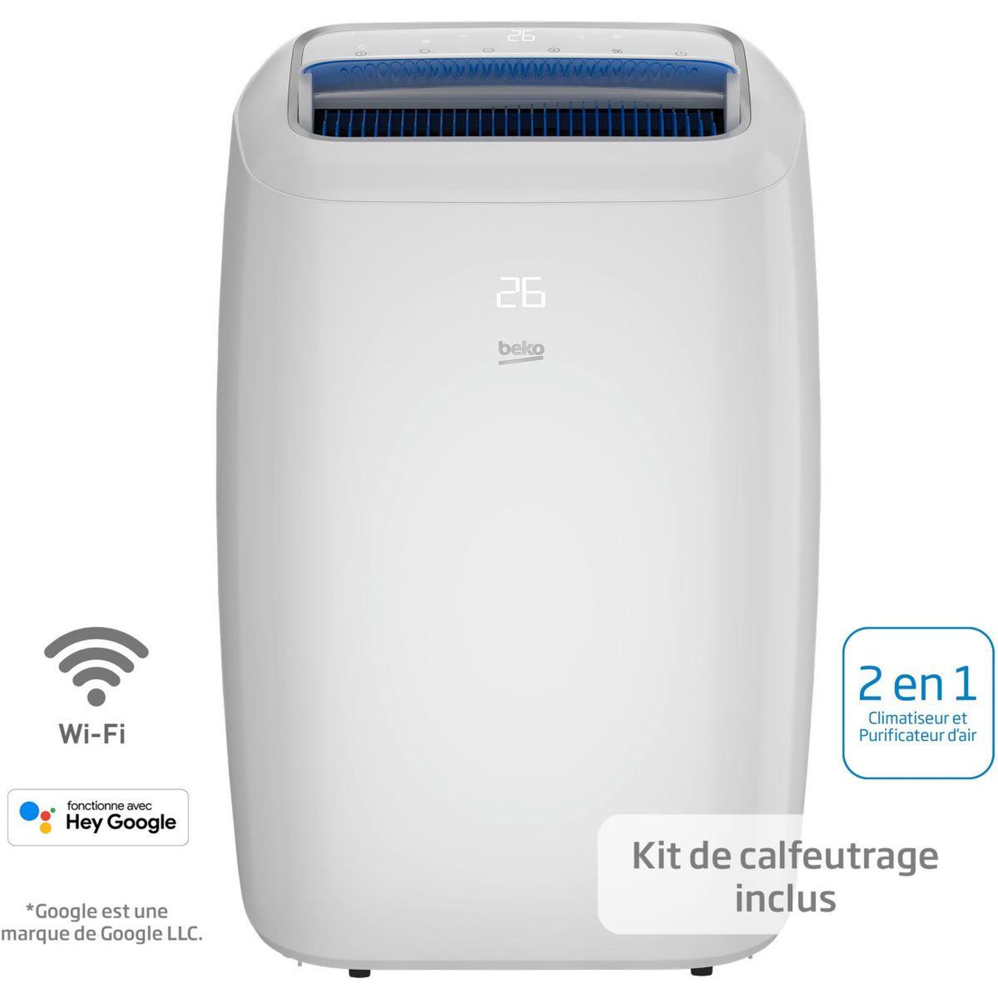 Voir la diapositive 2 : Beko Clim réversible BP113H