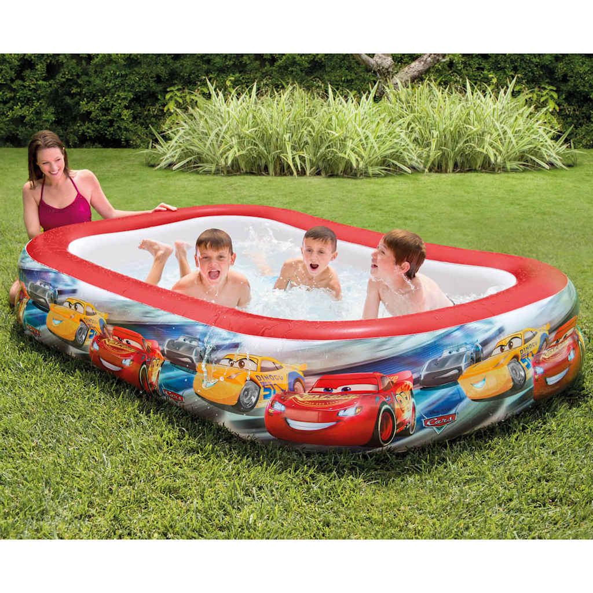 Voir la diapositive 2 : INTEX Intex Piscine Cars Swim Center Multicolore 262x175x56 cm