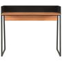 Voir la diapositive 2 : VIDAXL Bureau Noir et marron 90x60x88 cm