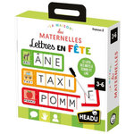 HEADU Jeu écriture et lettres Headu Lettre en fête
