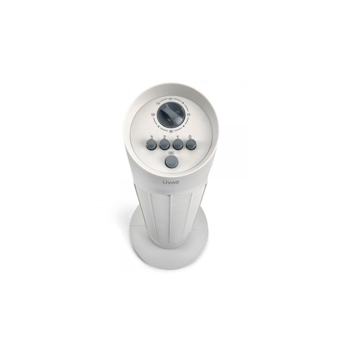 LIVOO Ventilateur colonne 50w 3 vitesses blanc - DOM509C