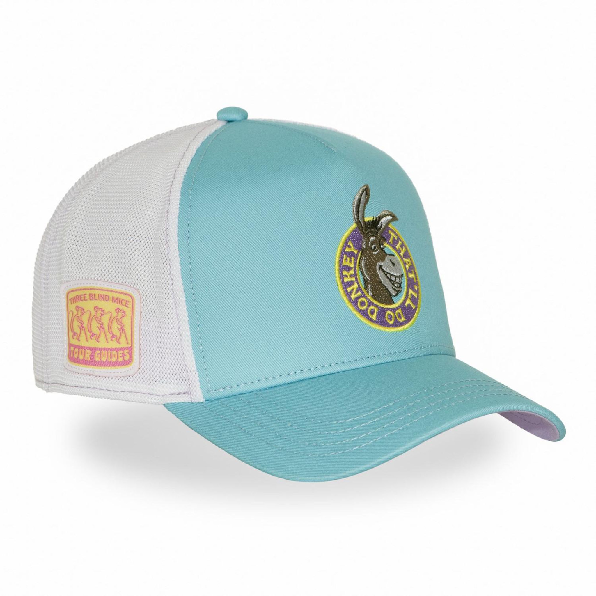 Voir la diapositive 4 : CAPSLAB Casquette trucker premium avec filet shrek ane power