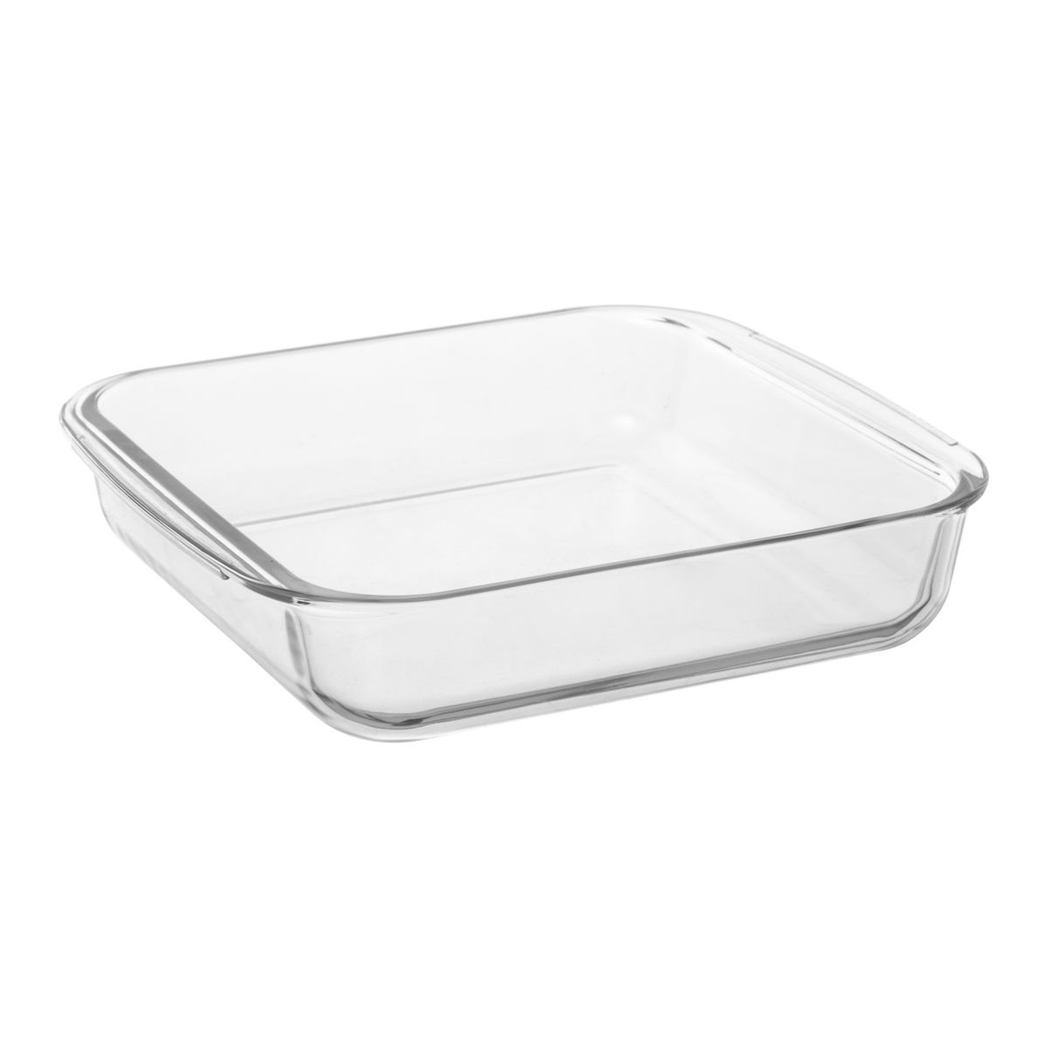 Voir la diapositive 2 : Plat carré en verre 22cm