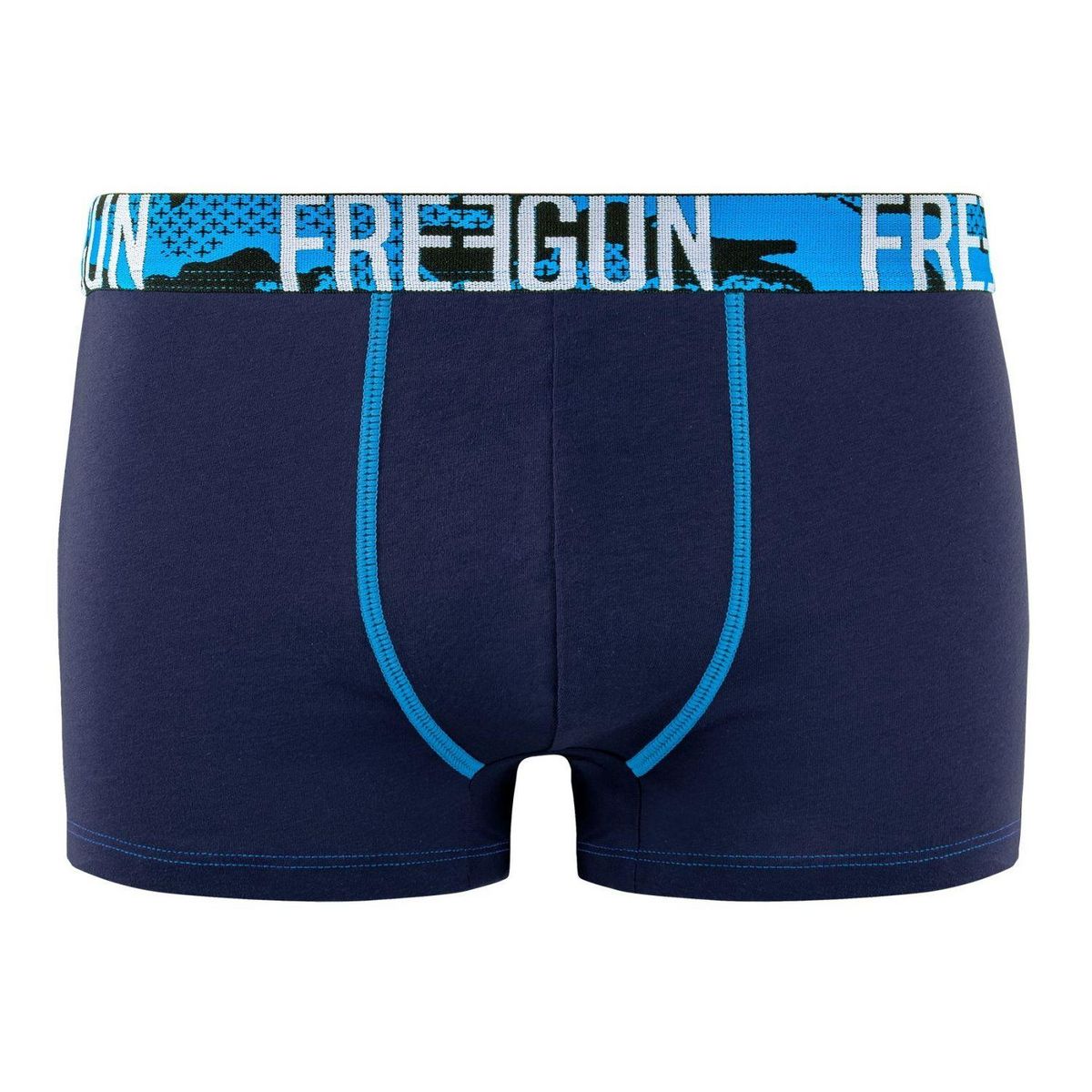 FREEGUN Lot de 4 boxers homme en coton