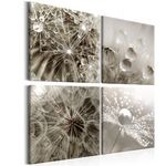 Paris Prix Tableau Imprimé  Grey Dandelion. Coloris disponibles : Multicolore