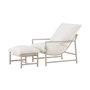 Voir la diapositive 6 : Paris Prix Fauteuil de Jardin & Repose-Pieds  Corso  86cm Beige