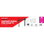 Voir la diapositive 3 : SONOROUS Support mural TV 43 a 75 pouces - WMTV 400F
