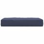 Voir la diapositive 4 : VIDAXL Coussin de palette bleu marine 60x60x10 cm tissu oxford