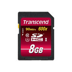 Transcend Carte mémoire Transcend 8 Go