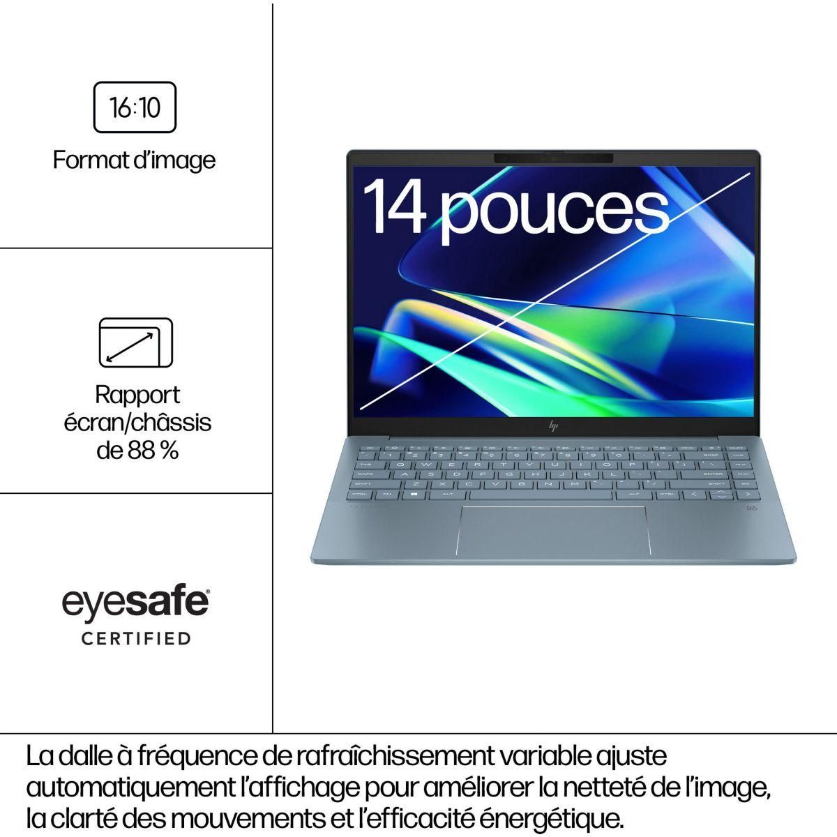 HP Ordinateur portable PavilionPlus 14-ey0018nf OLED