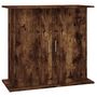 Voir la diapositive 2 : VIDAXL Support pour aquarium chêne fumé 81x36x73 cm bois d ingénierie