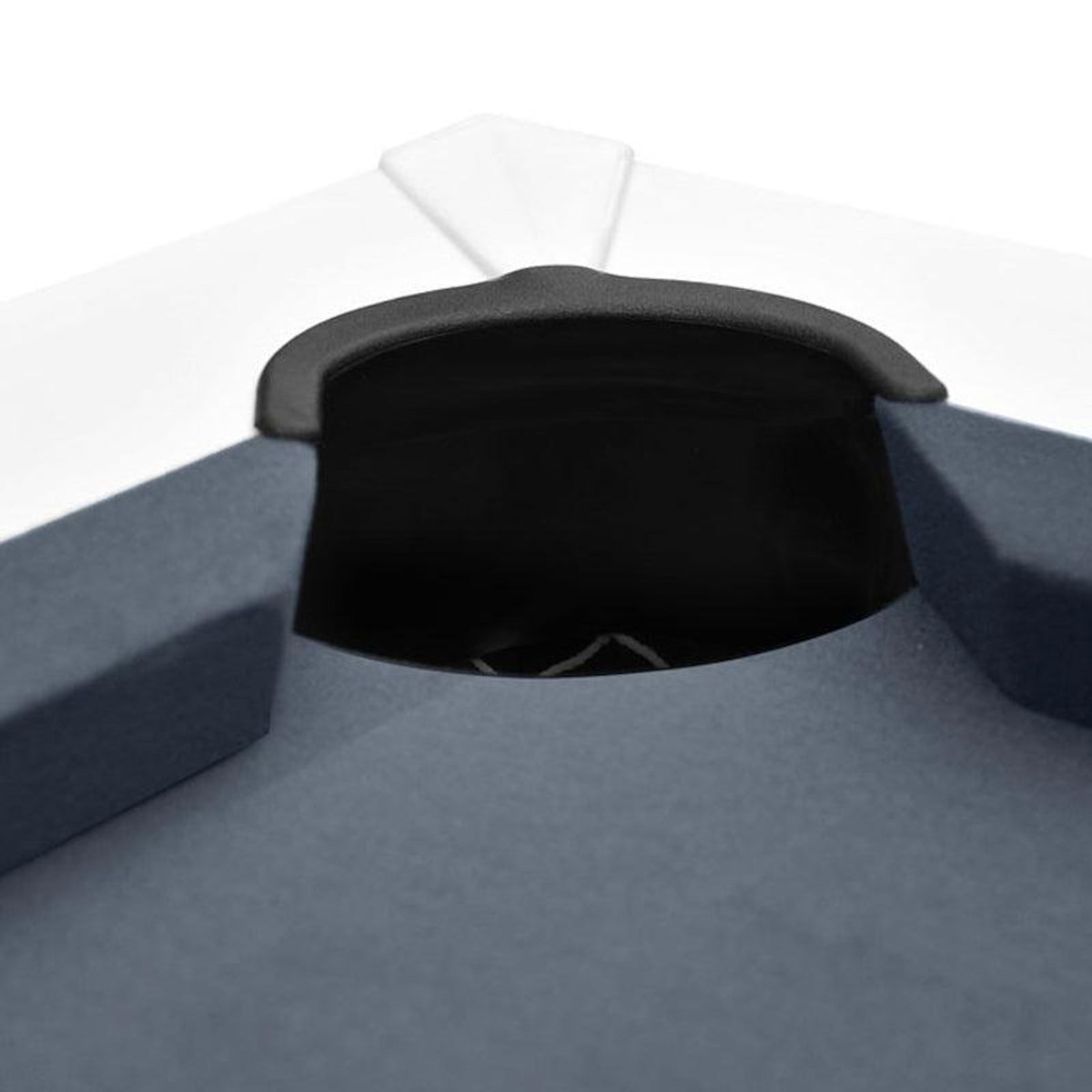 Rendez vous déco Table de billard convertible blanche tapis vert - Eddie