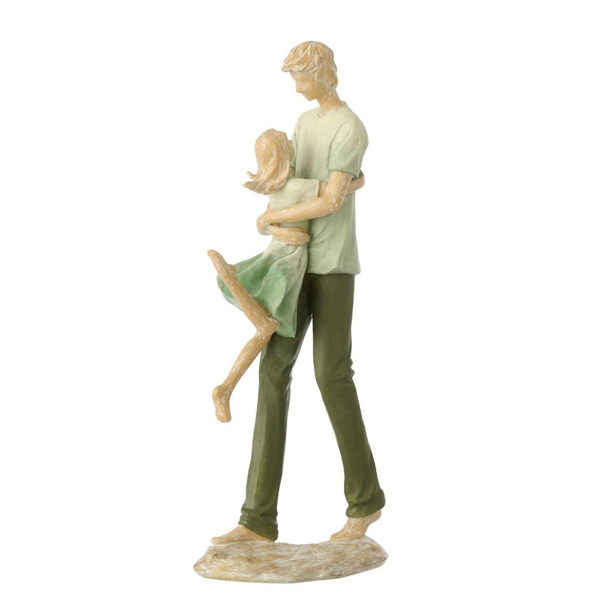 Paris Prix Statuette Père & Fille  Matcha  35cm Vert