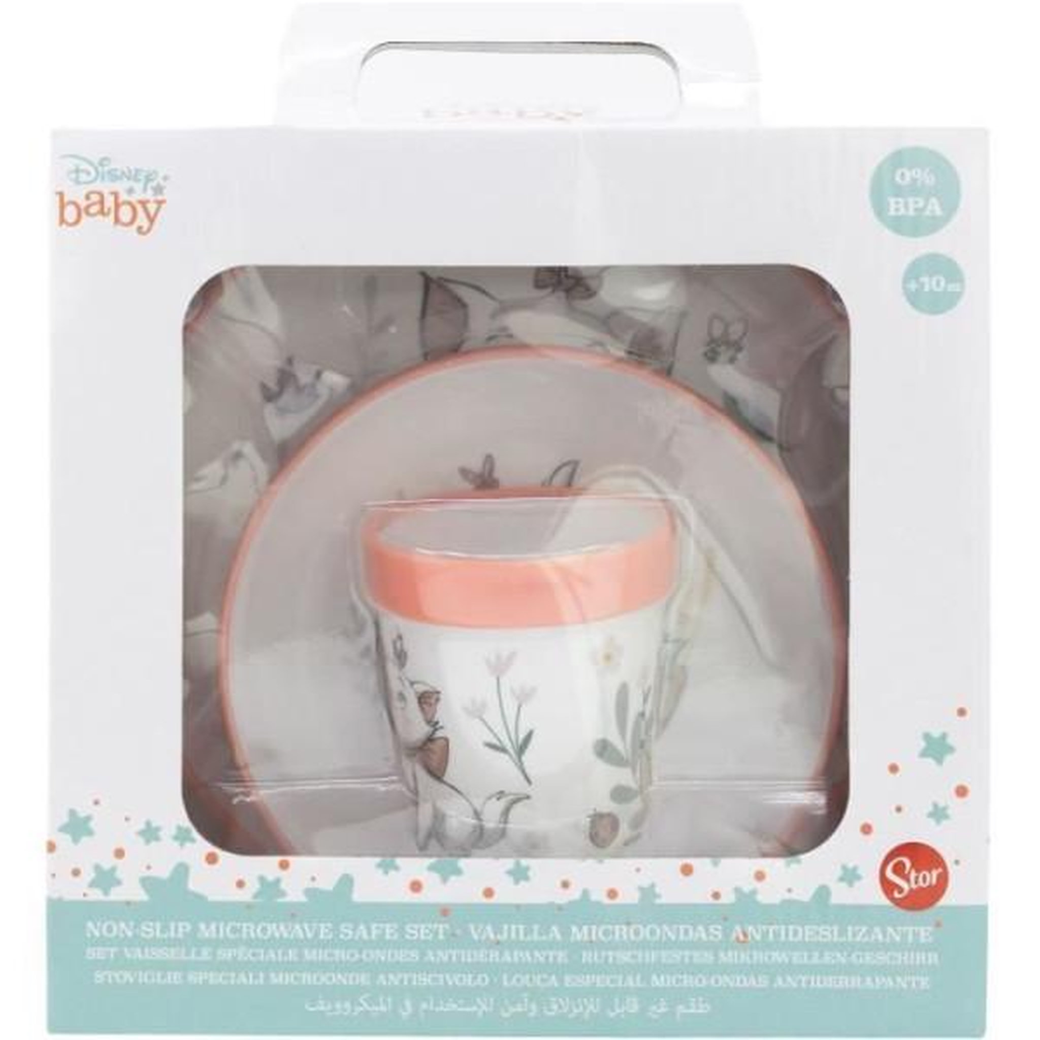 Voir la diapositive 6 : THERMOBABY Coffret repas thermobaby aristochat 3 pieces : assiette, bol et gobelet