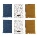 DOMIVA Tour de lit - DOMIVA - AU FIL DE L'EAU - Modulable - x6 - Ouvert 40 x 25 cm/fermé 17,5 x 25 cm