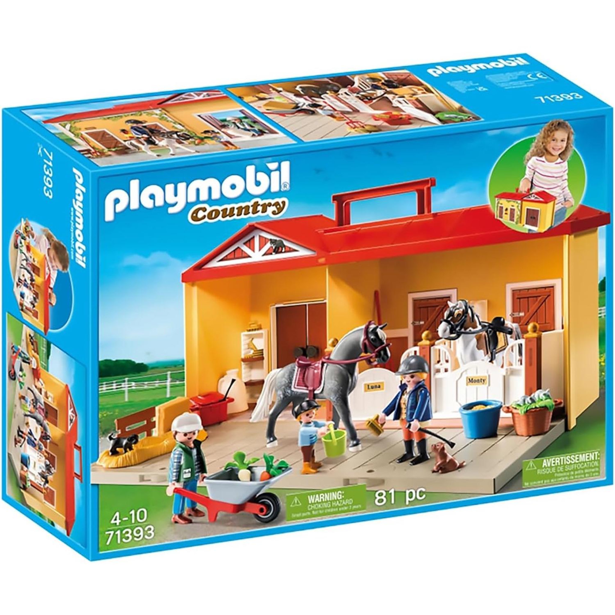 PLAYMOBIL Country Écurie transportable