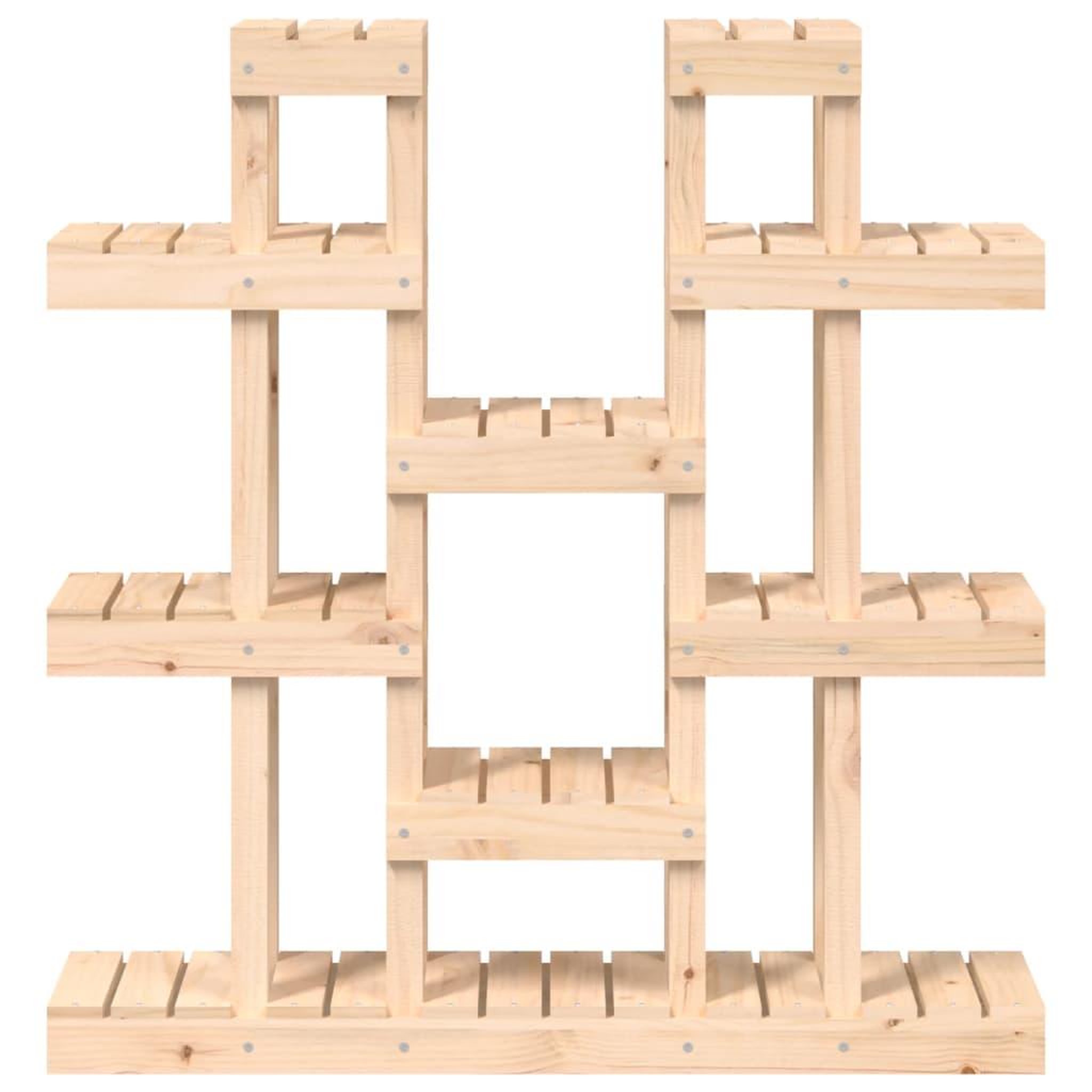 Voir la diapositive 5 : VIDAXL Support a plantes 104,5x25x109,5 cm Bois massif de pin