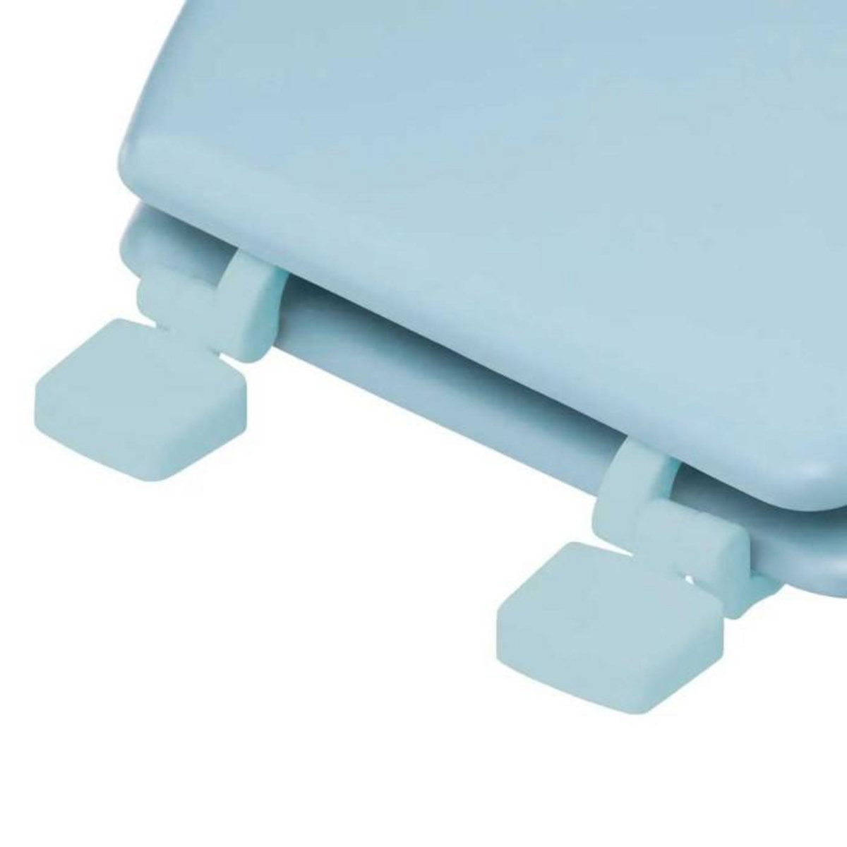 FIVE Abattant WC en Bois  Luxe  48cm Bleu Arctique