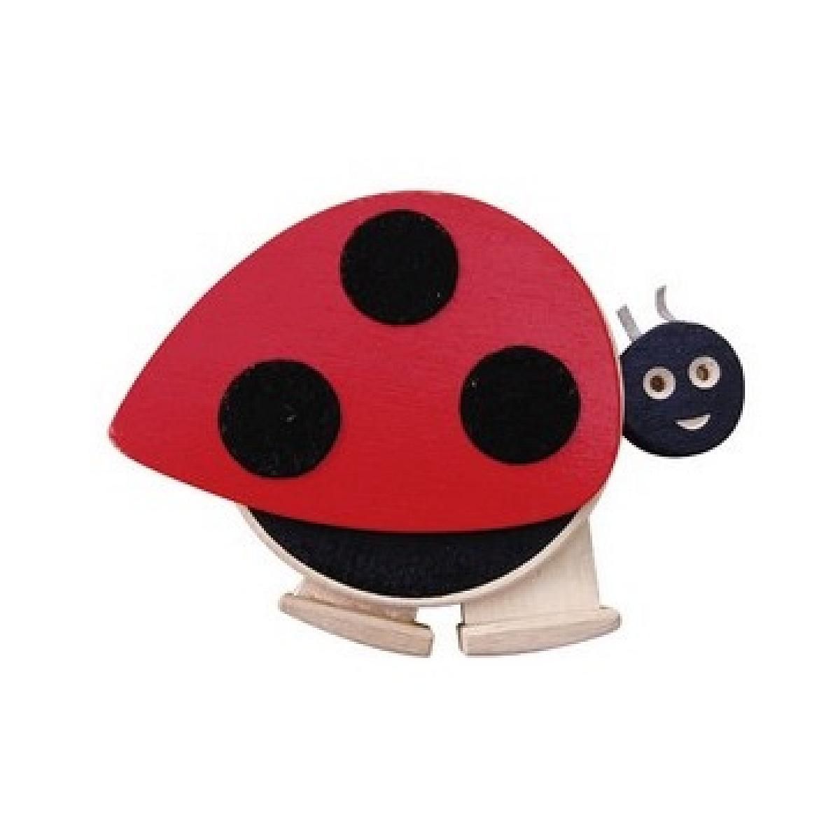 BASS & BASS Promenade coccinelle - jouet en bois