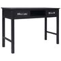 Voir la diapositive 3 : VIDAXL Table console Noir 110x45x76 cm Bois