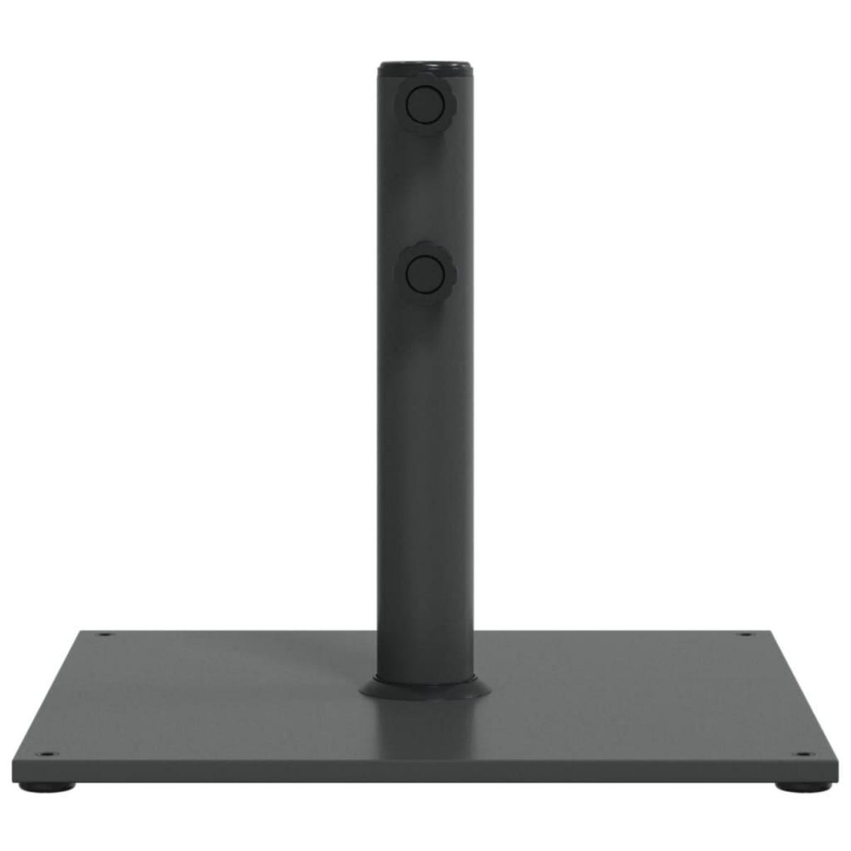 VIDAXL Base de parasol pour mats Ø32/38/48 mm 17 kg carre