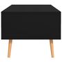 Voir la diapositive 5 : VIDAXL Table basse Noir 100x49,5x43 cm Bois d'ingenierie