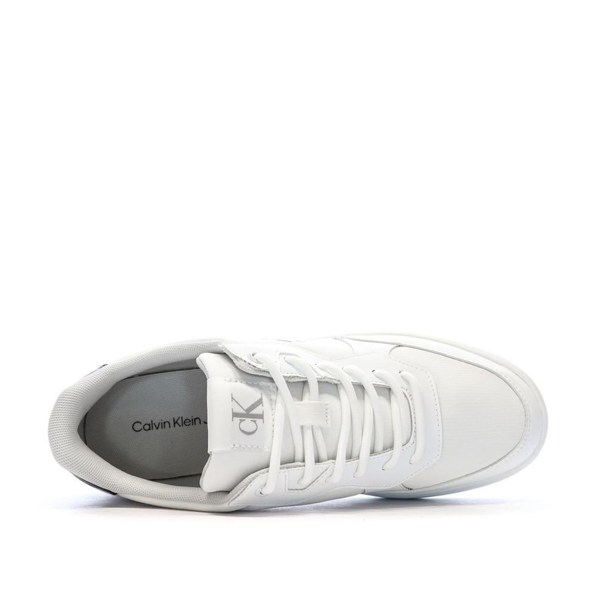 CALVIN KLEIN JEANS Baskets Blanches Homme Calvin Klein Jeans Classic Cupsoles