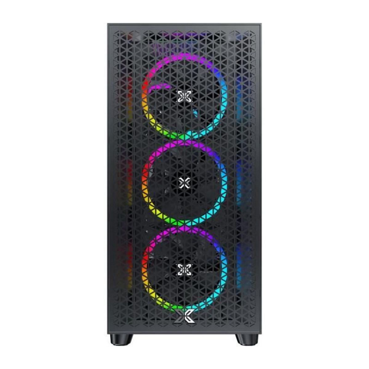 Xigmatek Boîtier PC - XIGMATEK - Gaming G Pro (Noir) - Moyen tour - Format E-ATX - Sans alimentation