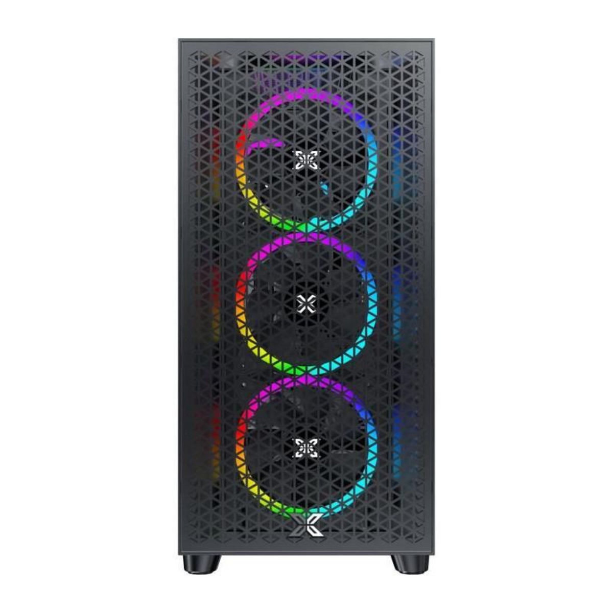 Xigmatek Boîtier PC - XIGMATEK - Gaming G Pro (Noir) - Moyen tour - Format E-ATX - Sans alimentation