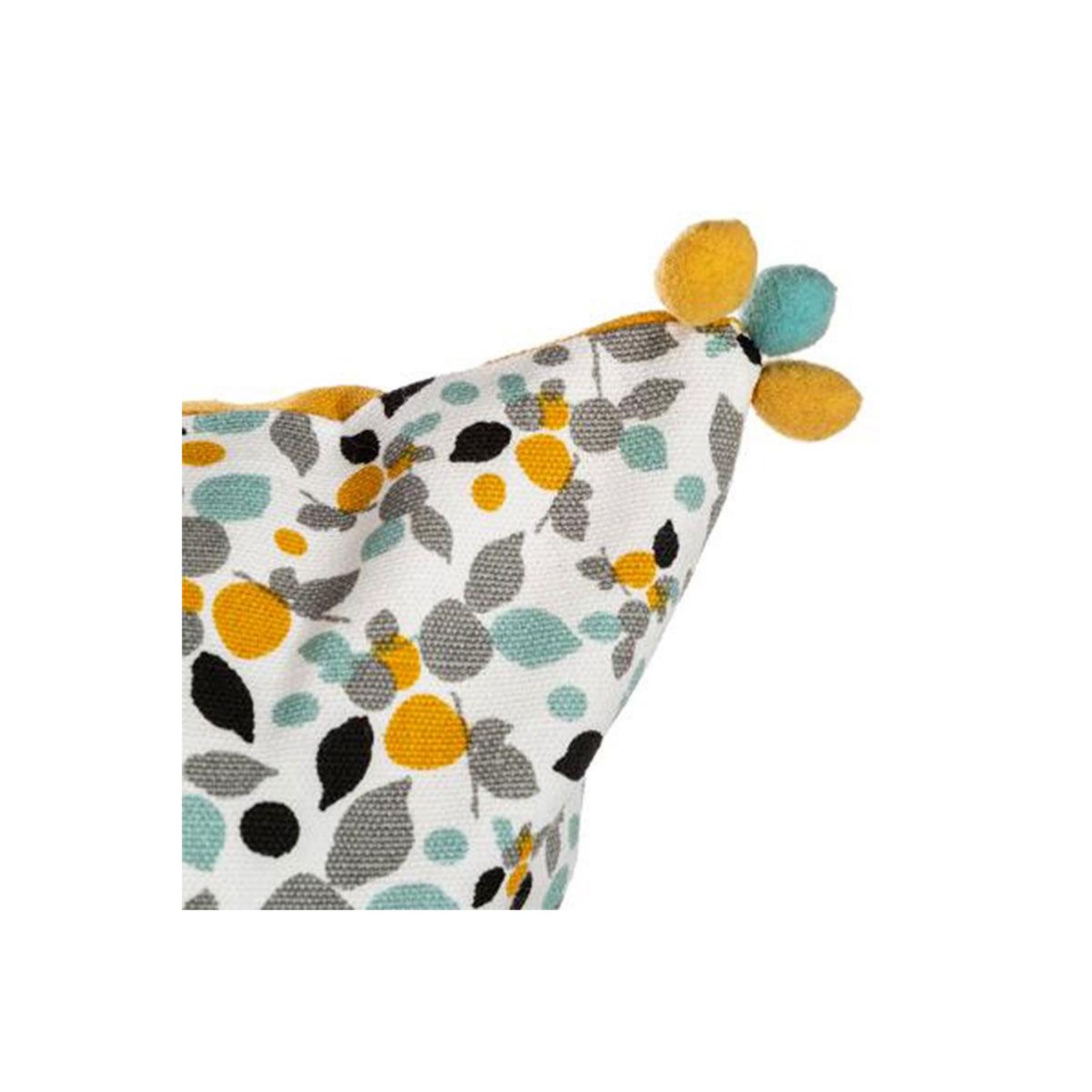 Voir la diapositive 4 : ATMOSPHERA Housse de Coussin Imprimé  Razzo  40x40cm Ocre
