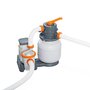 SWEEEK Filtre à sable Flowclear 5.6m3/h. pompe 230 watts avec diffuseur Chemconnect et préfiltre