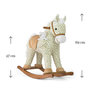 Voir la diapositive 2 : MILLY MALLY Cheval à bascule  Pony Gris Pois
