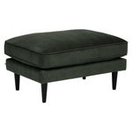 ATMOSPHERA Pouf Ottoman Velours  Candice  91cm Vert Kaki