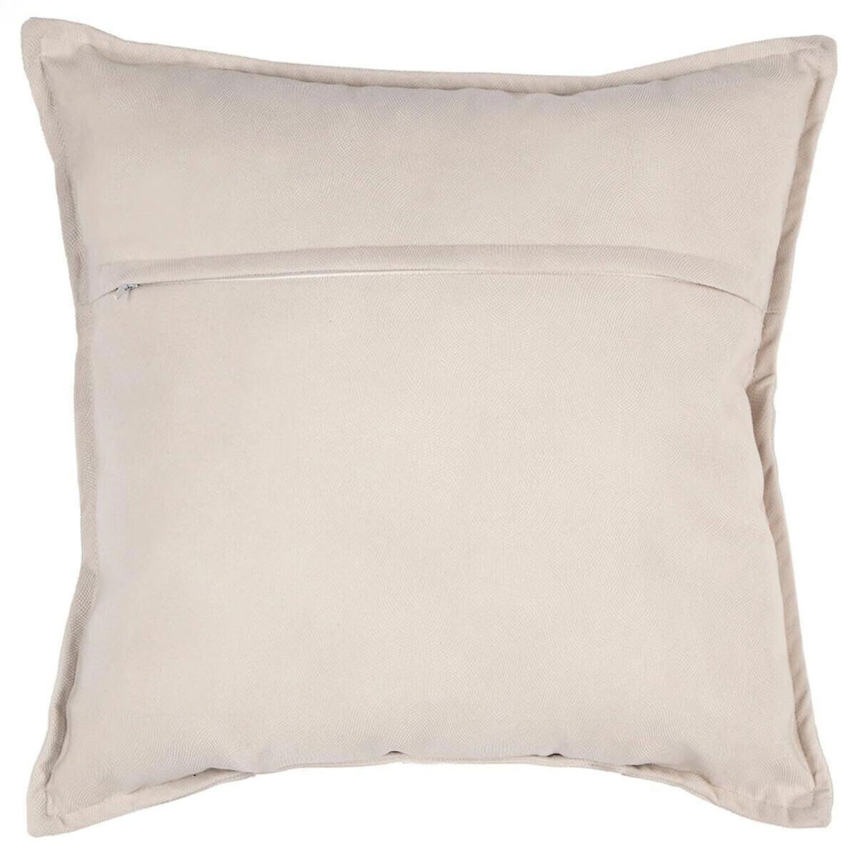 ATMOSPHERA Coussin Déhoussable  Lilou  45x45cm Ivoire