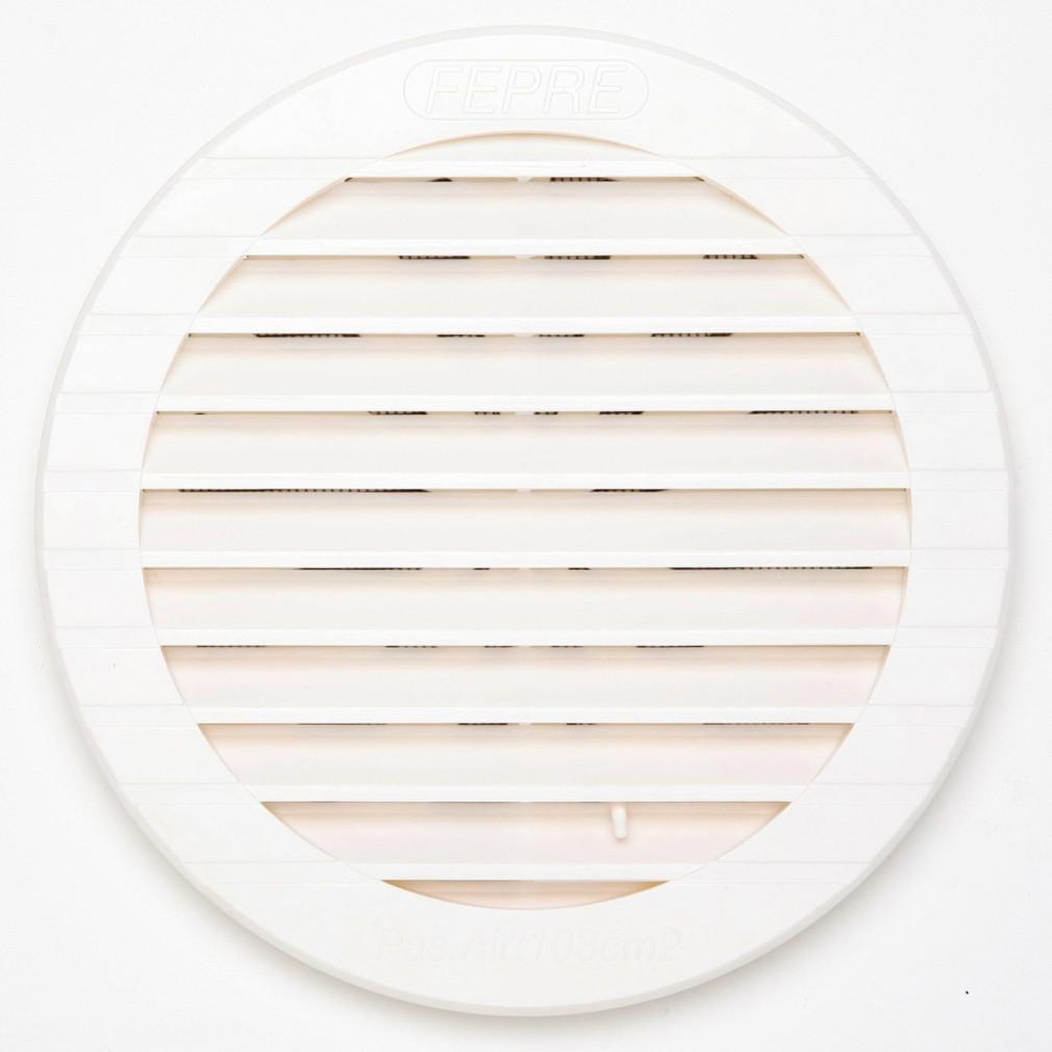 CENTRALE BRICO Grille d'aération abs naturel Diam.19 cm