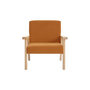 Voir la diapositive 5 : SWEEEK Fauteuil enfant en bois et velours côtelé moutarde. ISAK L 47 x P 43.5 x H 50cm