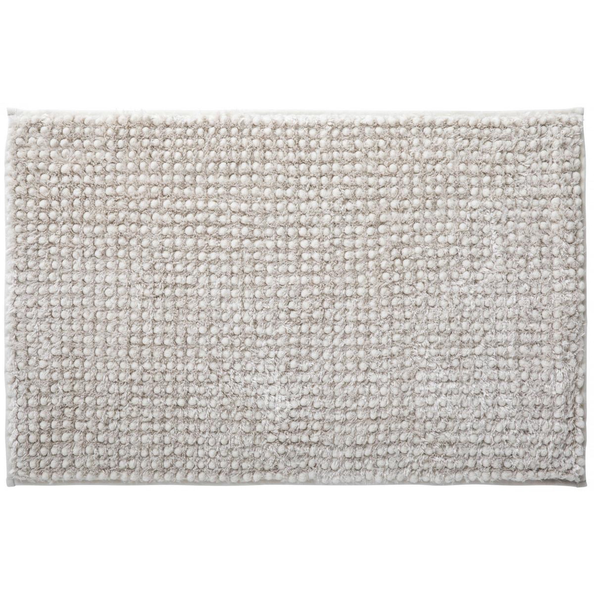 Voir la diapositive 1 : GUY LEVASSEUR Tapis de bain en polyester uni 50x80cm