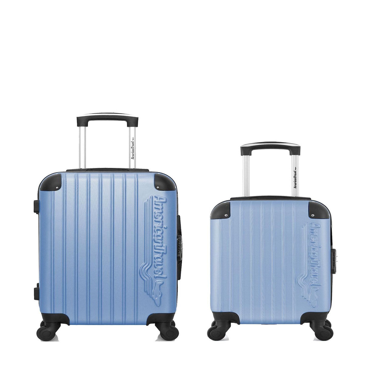 AMERICAN TRAVEL AMERICAN TRAVEL - LOT DE 2 - Valises cabine et cabine XXS BUDAPEST
