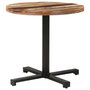 Voir la diapositive 1 : VIDAXL Table de bistro Carree Ø80x75 cm Bois de recuperation massif