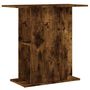 Voir la diapositive 2 : VIDAXL Support d aquarium chêne fumé 75x36x72,5 cm bois d ingénierie