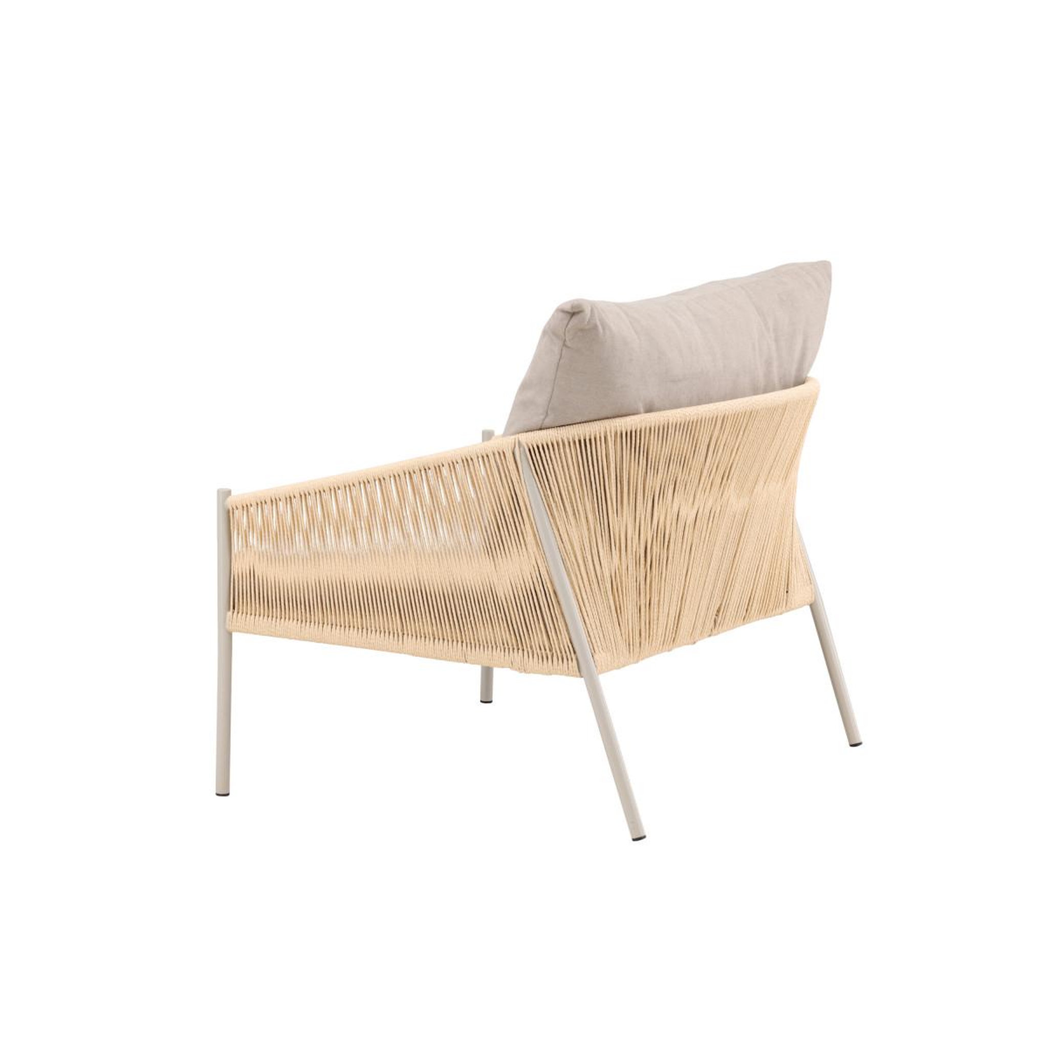 Voir la diapositive 6 : Paris Prix Fauteuil lounge  louie  98cm beige