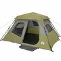 Voir la diapositive 3 : VIDAXL Tente familiale 6 personnes vert liberation rapide impermeable
