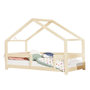 Voir la diapositive 1 : BENLEMI Lit cabane LUCKY 90x190cm Verni