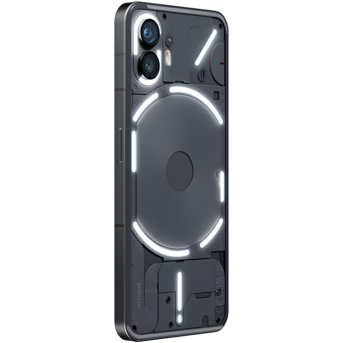 NOTHING Téléphone portable Pack Phone(2) Gris 128Go + Coque + VT