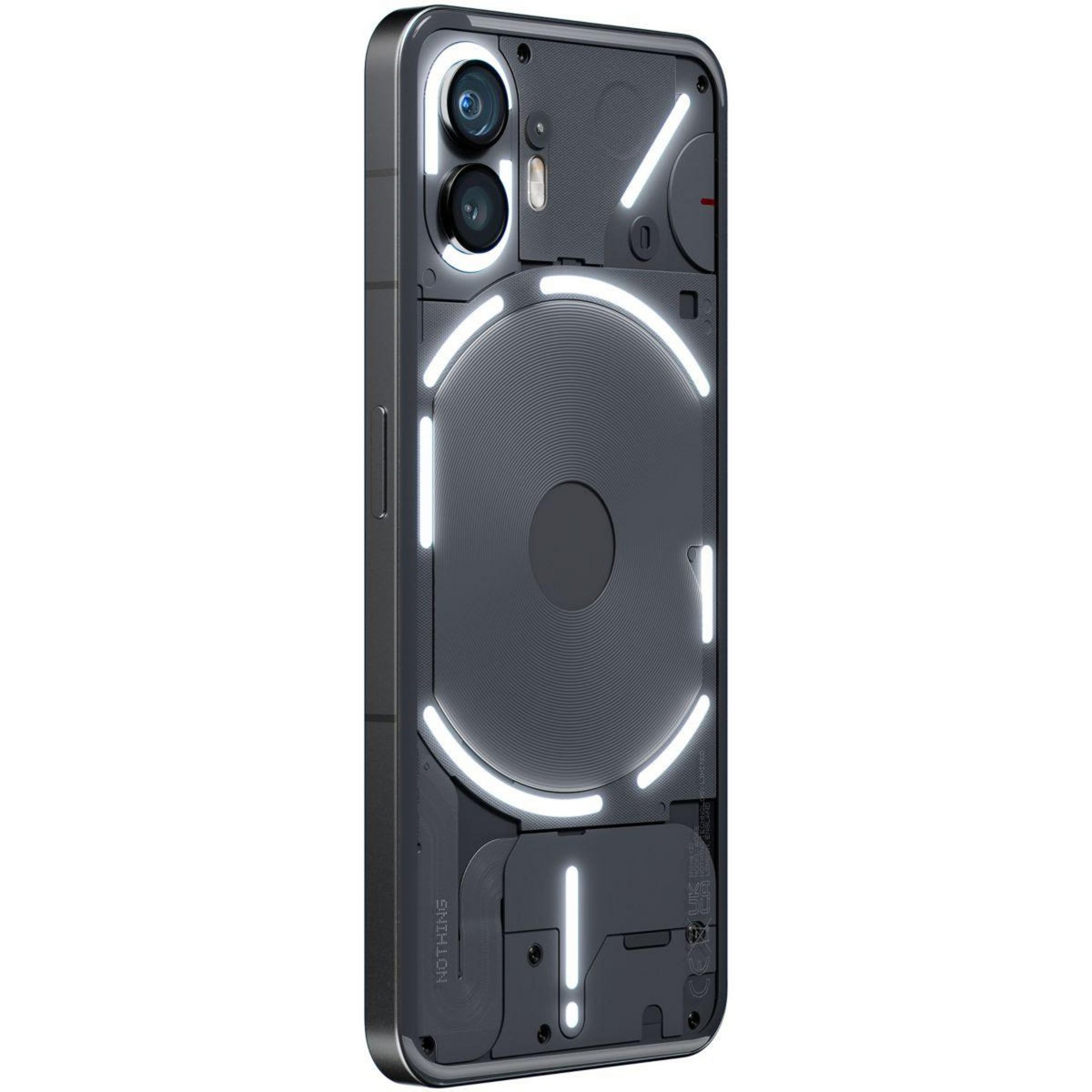 NOTHING Téléphone portable Pack Phone(2) Gris 128Go + Coque + VT