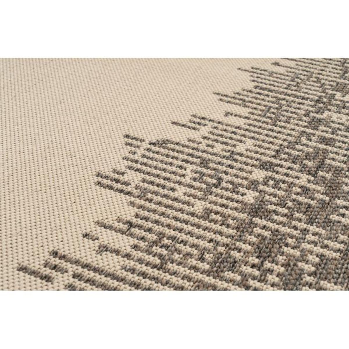 Paris Prix Tapis Imprimé à Poils Courts  Splash  Crème